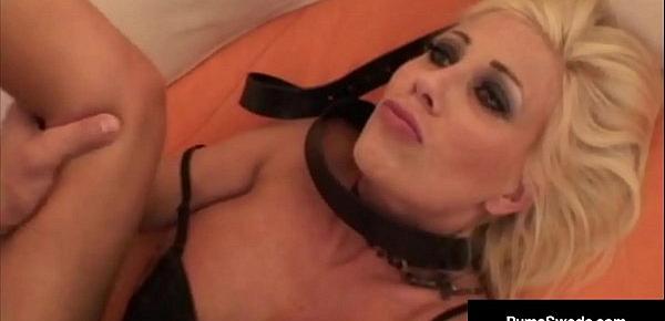  Swedish Sex Goddess Puma Swede Gets A Hot Load In Her Face!